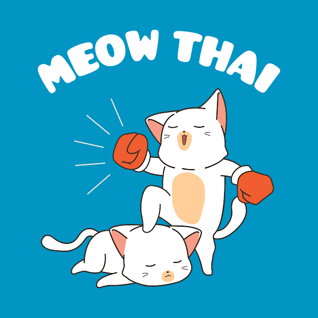 Muay Thai Cats by sqwear