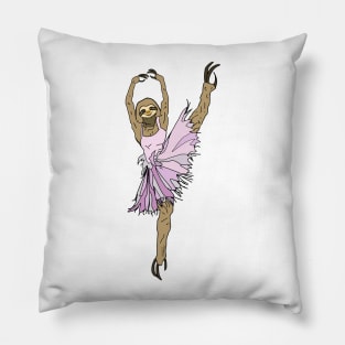 Sloth Ballerina Tutu Pillow