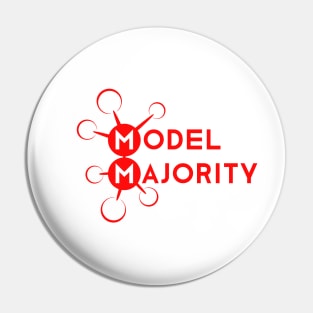 Model Majority Official Logo Pin