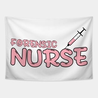 Forensic Nurse Red Tapestry