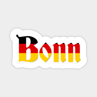 Most Beautiful Town of BONN Magnet