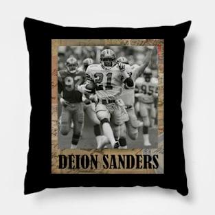 Deion Sanders // Vintage Frame Pillow