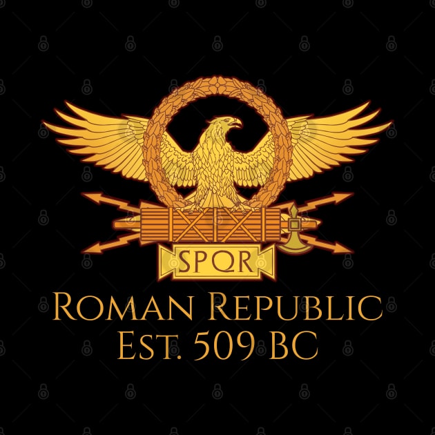 Roman Republic SPQR Classical Roman History City Of Rome by Styr Designs