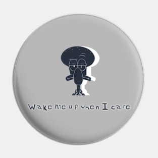 Squidward Meme Pin