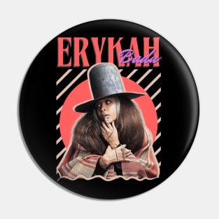 ErykahErykah Badu Vintage 1971 // Baduizm Original Fan Design Artwork Pin