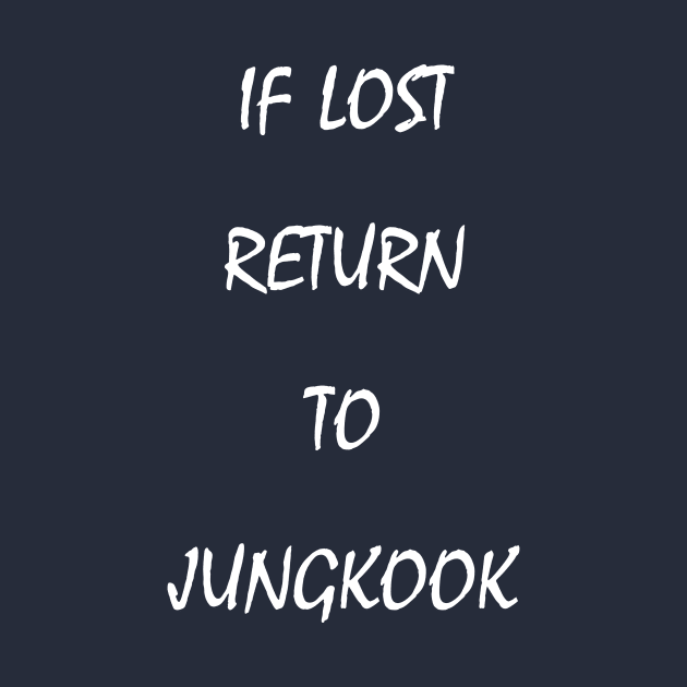 if lost return to jungkook by Rikux