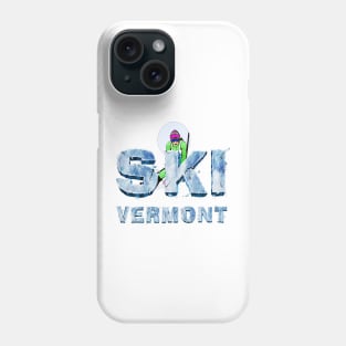 Ski Vermont Phone Case