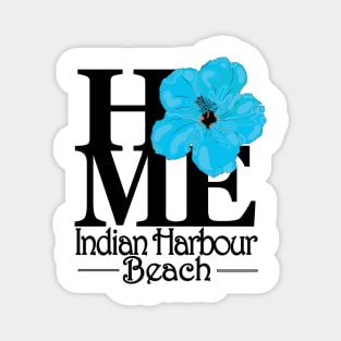 HOME Indian Harbour Beach Blue Hibiscus Magnet