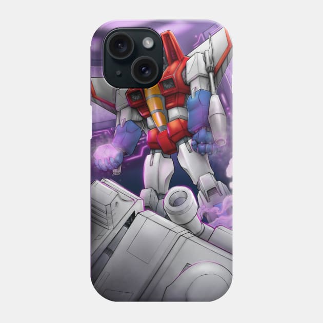 Starscream Triumphant Phone Case by AdamCRivera