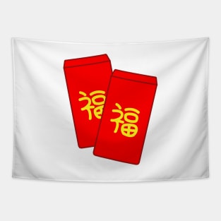 Lunar New Year Red Envelope Tapestry