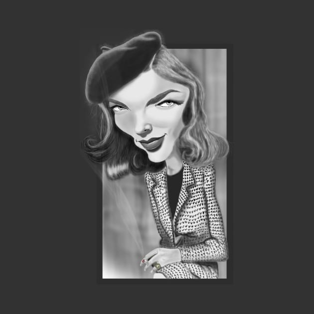 Lauren Bacall by markucho88