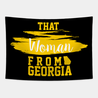 Stacey Abrams, That Woman From Georgia Tapestry