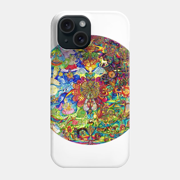 a LOVE mandala Phone Case by ARTofDiNo