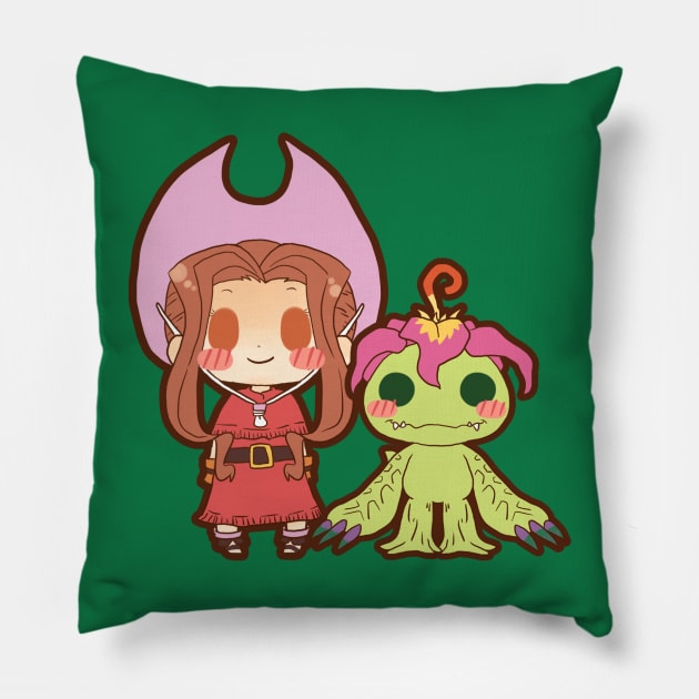 mimi & palmon Pillow by Potaaties