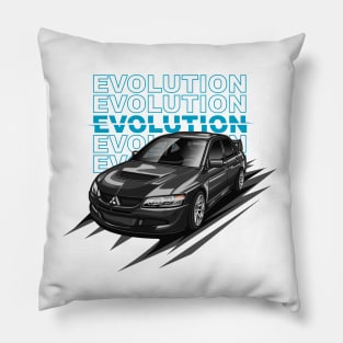 Lancer Evolution VIII Tuner (Macho Black) Pillow