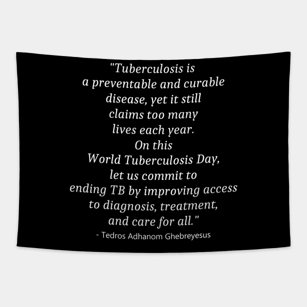 World Tuberculosis Day Tapestry by Fandie