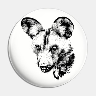 African Wild Dog | African Wildlife Pin