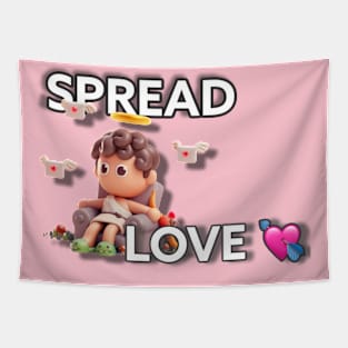 SPREAD LOVE Tapestry