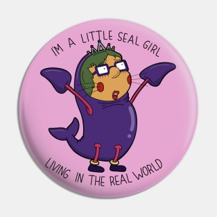 I’m a little seal girl. Pin