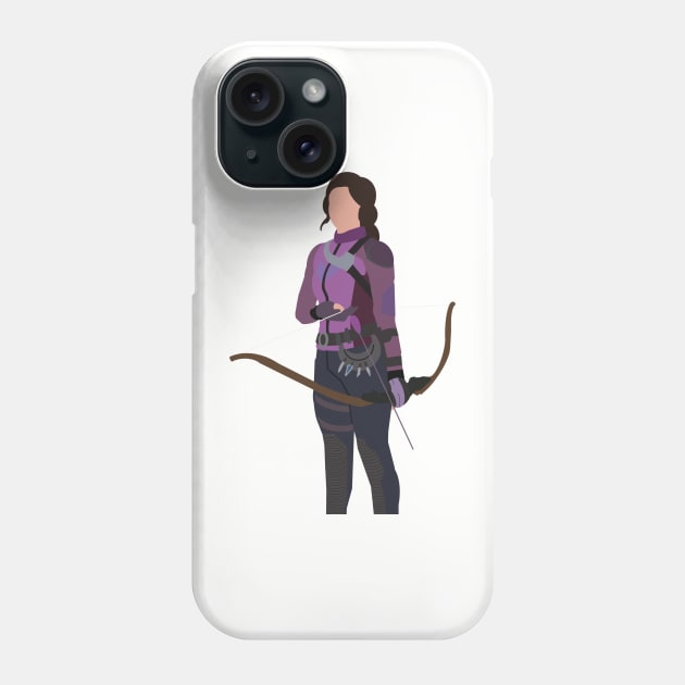 Kate Bishop Character Art Phone Case by Mint-Rose