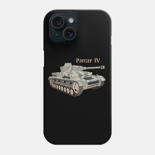 Panzer IV German WW2 Battle Tank Phone Case