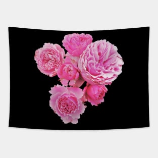 Bunch of Pink Roses Tapestry