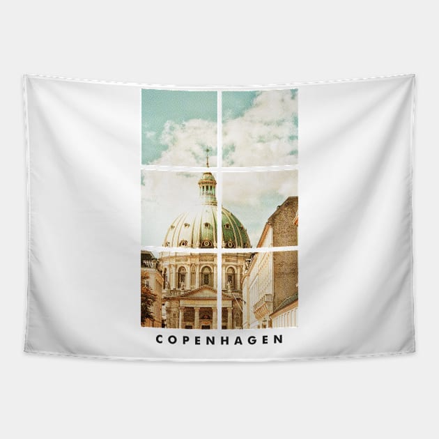 Copenhagen Denmark Tapestry by SerenityByAlex