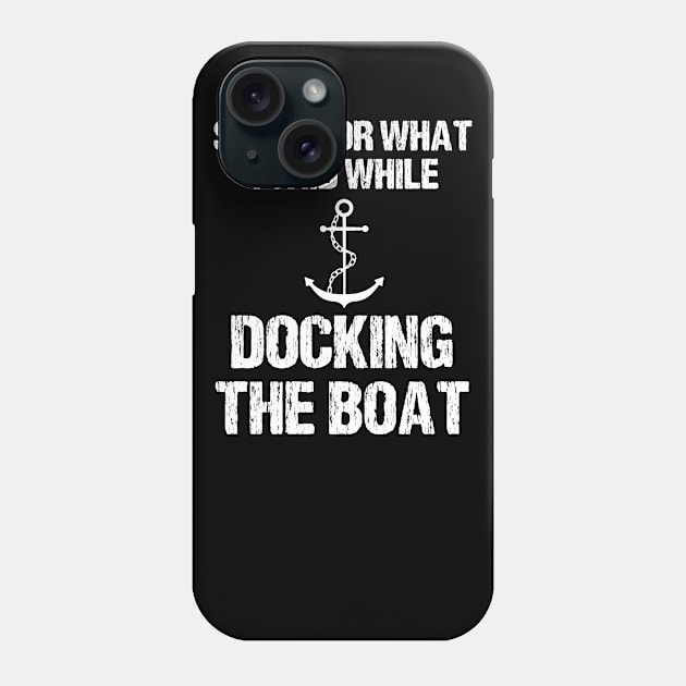 Funny sailing motif Phone Case by Realfashion