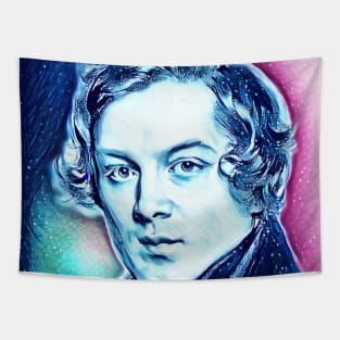 Robert Schumann Snowy Portrait | Robert Schumann Artwork 12 Tapestry