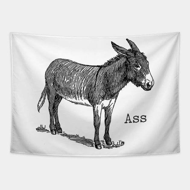 Ass Tapestry by goatboyjr