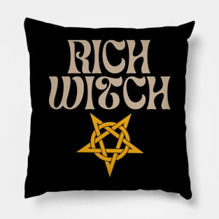 Rich Witch Pillow