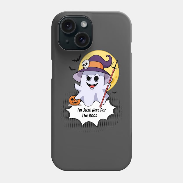 Just here for the Boos! Phone Case by Mysticalart