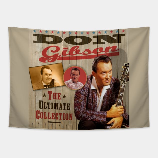 Don Gibson - The Ultimate Country Collection Tapestry by PLAYDIGITAL2020