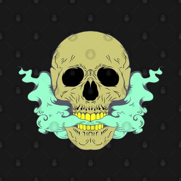 Populer Cigar skull by Sahed