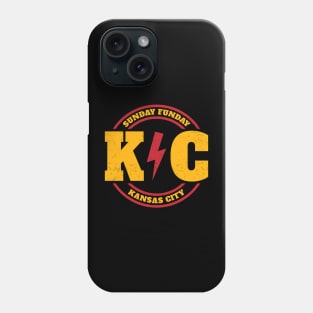 Kansas City - Sunday Funday Vintage Stamp Phone Case