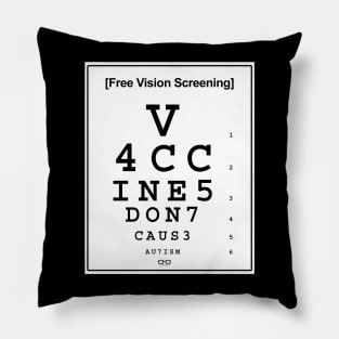 Free Vision Screening Pillow