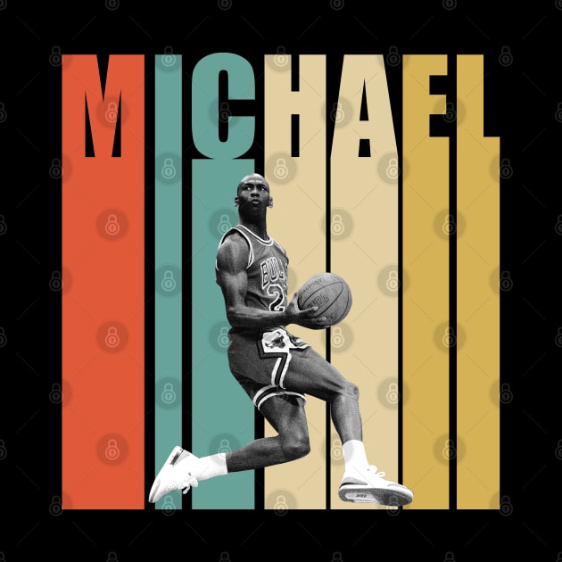 Retro Color Michael Jordan by Gadingshopart