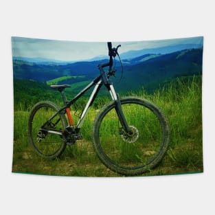 mount bike Tapestry