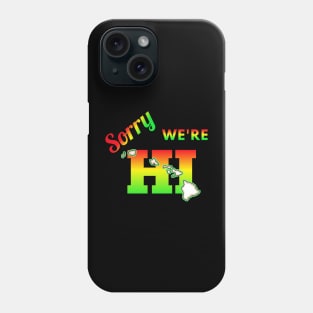 Hawaii Hawaiian t-shirt designs Phone Case