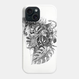 Plant Monster Girl - Dryad Close Up Phone Case