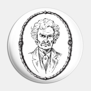 Mark Twain Pin