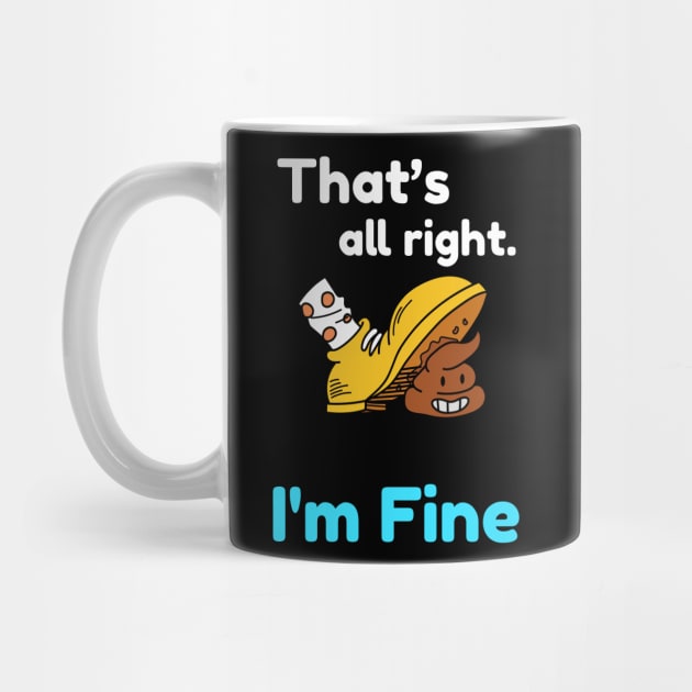 This is Fine Funny Meme Mug