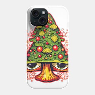 Ugly Christmas Sweatshirt Shirt Mushroom Phone Case