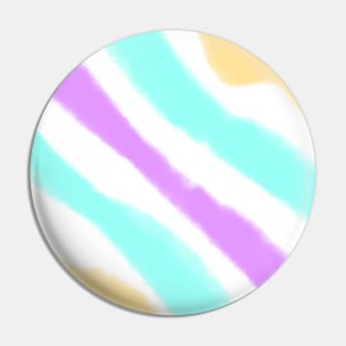 Colorful watercolor stripes art design Pin