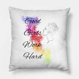 Unleash Your Inner Boss Lady With This Artistic Design Pillow