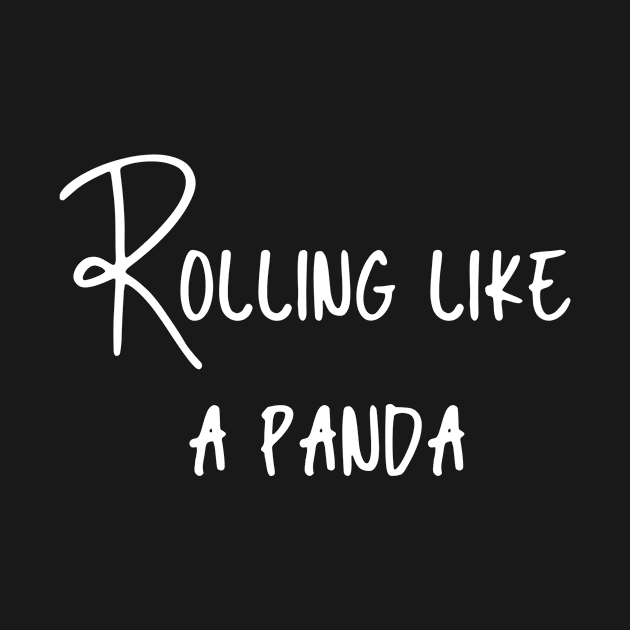 Rolling like a panda by MiniGuardian