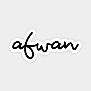 afwan - black Magnet