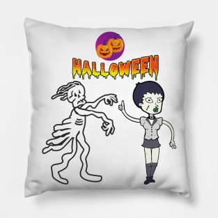 Happy halloween day Pillow