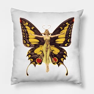 Vintage Butterfly Pillow