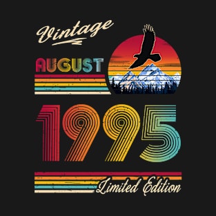 August 1995 Birthday T-Shirt